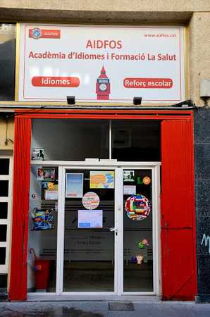 Fotografia tomada fuera de AIDFOS - Idiomas y refuerzo escolar - Acadèmia d'anglès en Badalona, Barcelona