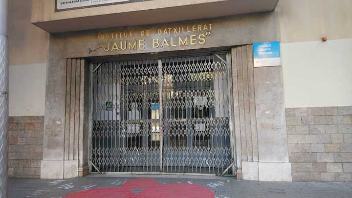 Fotografia tomada fuera de Instituto público Jaume Balmes - Institut en Barcelona, Barcelona