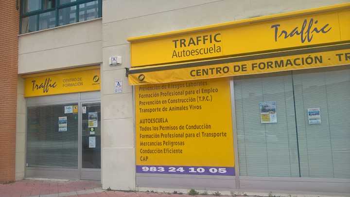 Fotografia tomada fuera de TRAFFIC Centro de formación y autoescuela - Autoescuela en Tordesillas, Valladolid